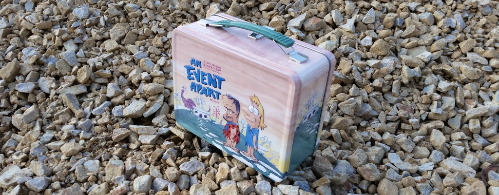 Kids will love this Flintstones-themed lunch box.